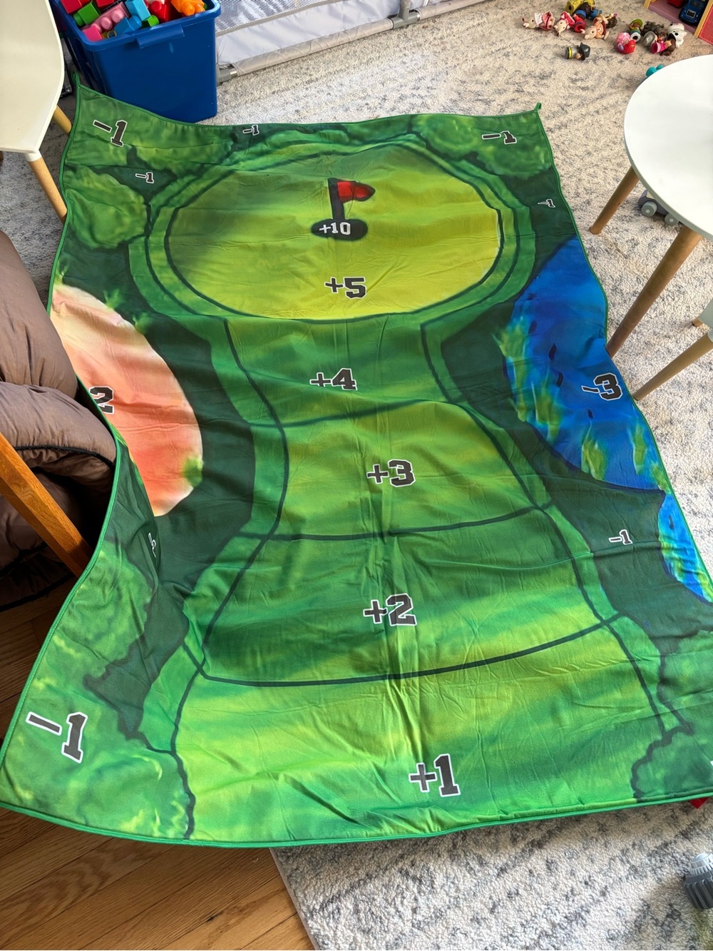 Golf Putting Practice Mat - Green Play Surface